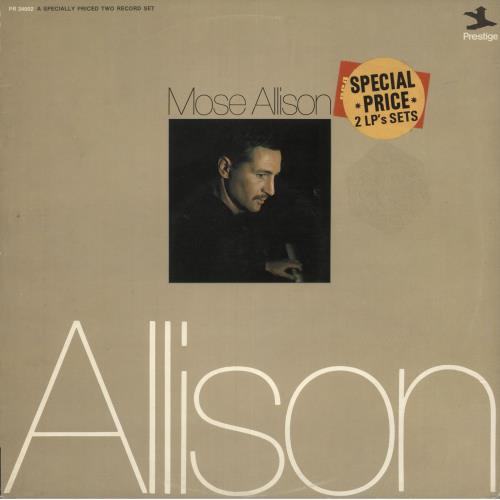 Mose Allison Mose Allison - Autographed 2-LP vinyl record set (Double Album) UK AM32LMO745597