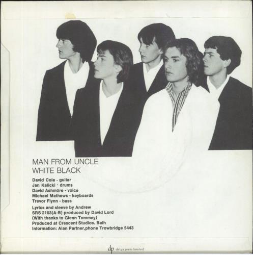 Moskow Man From UNCLE 7" vinyl single (7 inch record / 45) UK 0WS07MA814659