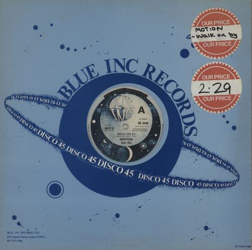 Motion Walk On By 12" vinyl single (12 inch record / Maxi-single) UK N6X12WA762345