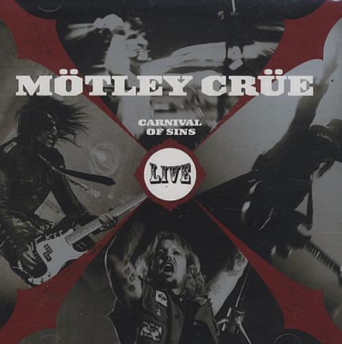 Motley Crue Carnival Of Sins - Live 2 CD album set (Double CD) German CRU2CCA377476