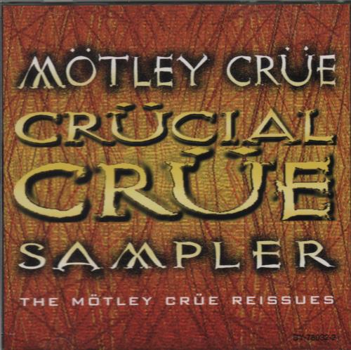 Motley Crue Crucial Crue Sampler CD album (CDLP) US CRUCDCR138148