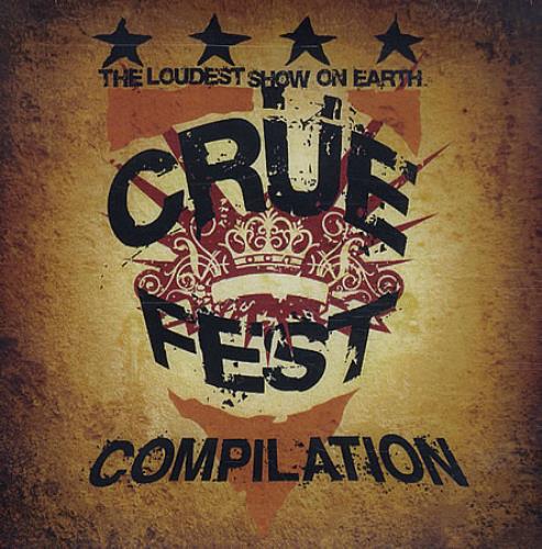 Motley Crue Crue Fest - Compilation CD-R acetate US CRUCRCR456754