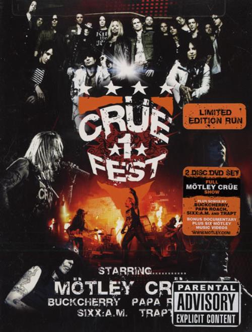 Motley Crue Crue Fest DVD US CRUDDCR479167