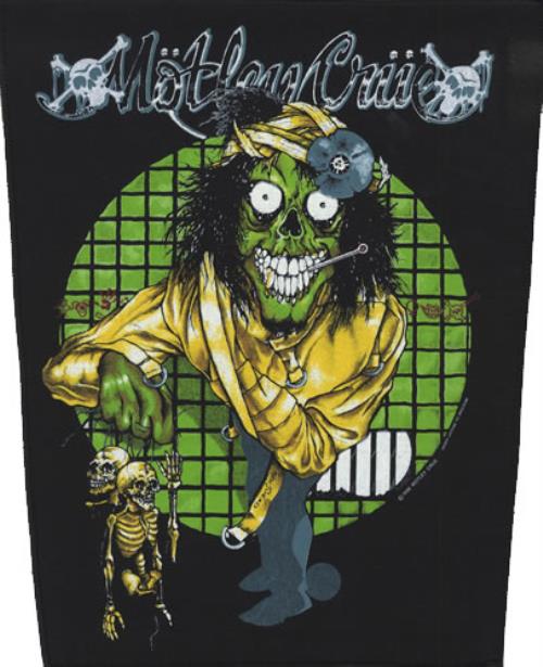 Motley Crue Dr Feelgood Patch 1 memorabilia UK CRUMMDR423642
