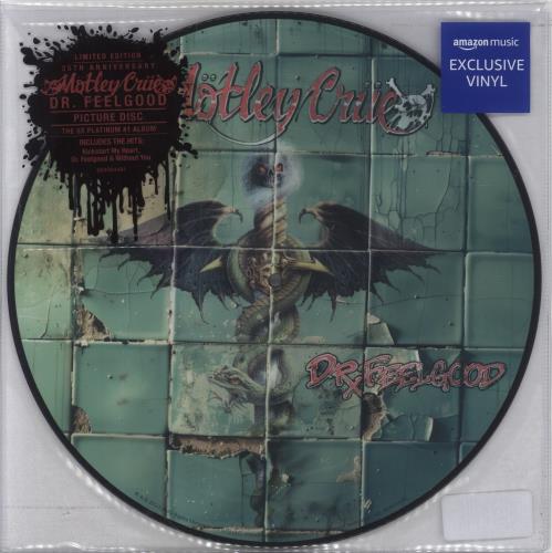 Motley Crue Dr Feelgood: 35th Anniversary - Picture Disc picture disc LP (vinyl picture disc album) US CRUPDDR858884