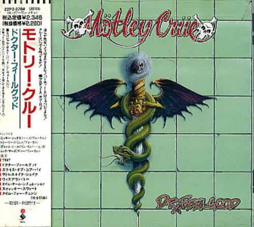 Motley Crue Dr Feelgood CD album (CDLP) Japanese CRUCDDR442960