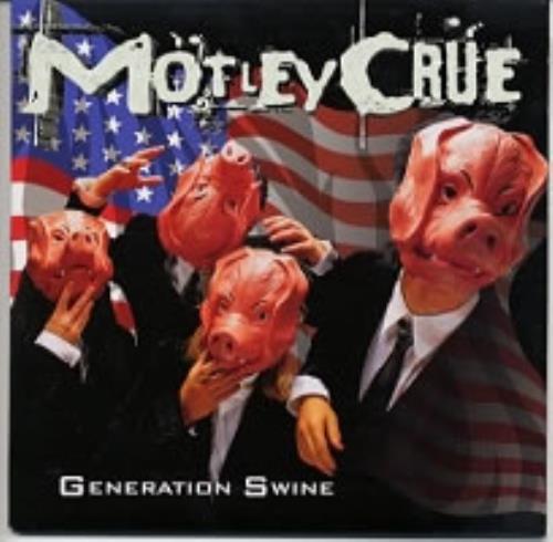 Motley Crue Generation Swine CD album (CDLP) Japanese CRUCDGE172402