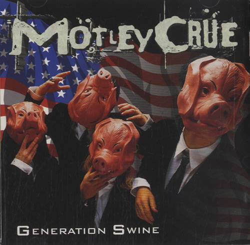 Motley Crue Generation Swine CD album (CDLP) Japanese CRUCDGE463974