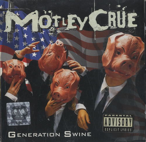 Motley Crue Generation Swine CD album (CDLP) German CRUCDGE519422
