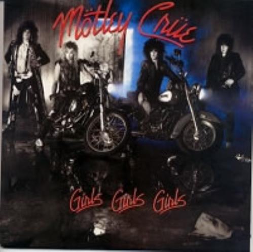 Motley Crue Girls Girls Girls CD album (CDLP) Japanese CRUCDGI172404