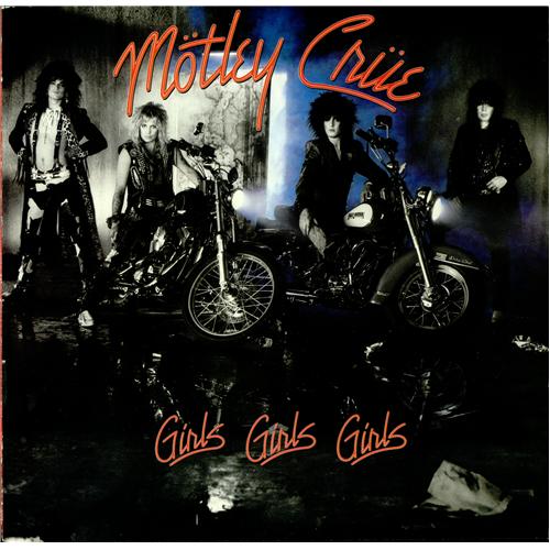 Motley Crue Girls Girls Girls vinyl LP album (LP record) UK CRULPGI418676