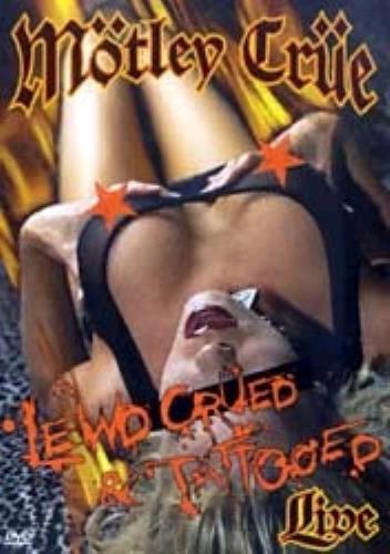 Motley Crue Lewd, Crued And Tattooed DVD UK CRUDDLE231846