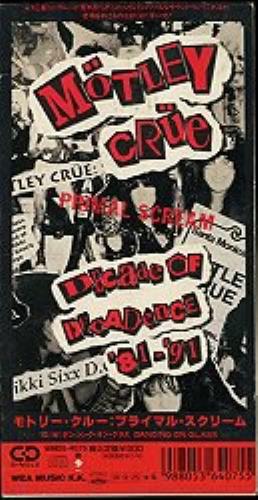 Motley Crue Primal Scream 3" CD single (CD3) Japanese CRUC3PR162778