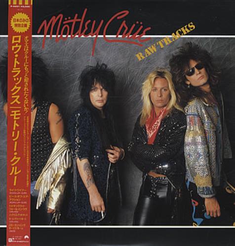 Motley Crue Raw Tracks 12" vinyl single (12 inch record / Maxi-single) Japanese CRU12RA325269