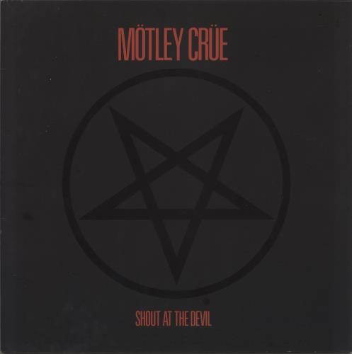 Motley Crue Shout At The Devil - 1st - EX vinyl LP album (LP record) German CRULPSH675174
