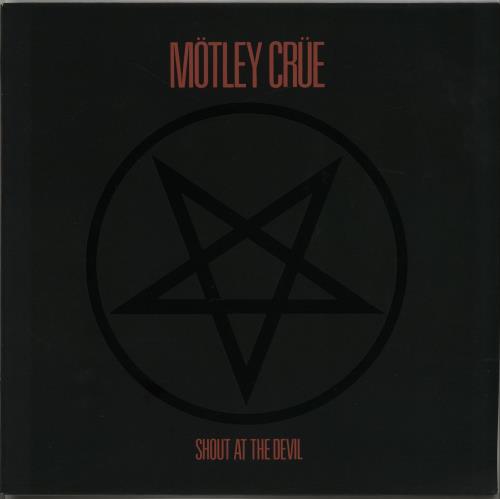 Motley Crue Shout At The Devil - 1st vinyl LP album (LP record) German CRULPSH653846