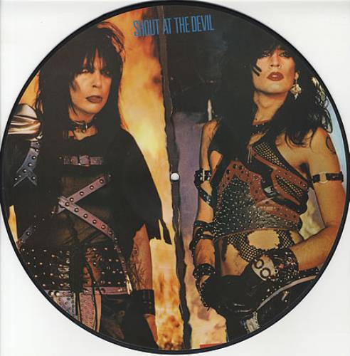 Motley Crue Shout At The Devil picture disc LP (vinyl picture disc album) Mexican CRUPDSH13808
