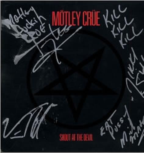 Motley Crue Shout At The Devil vinyl LP album (LP record) US CRULPSH180766