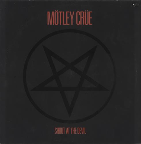Motley Crue Shout At The Devil vinyl LP album (LP record) German CRULPSH719165