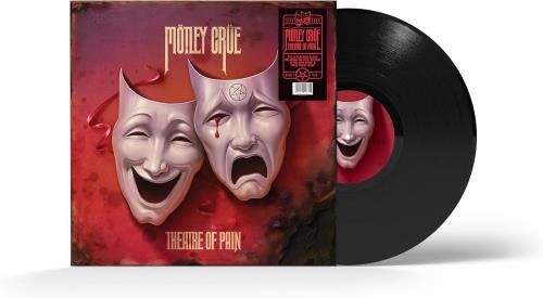 Motley Crue Theatre of Pain - 40th Anniversary Edition - Black Vinyl - Sealed vinyl LP album (LP record) UK CRULPTH880190
