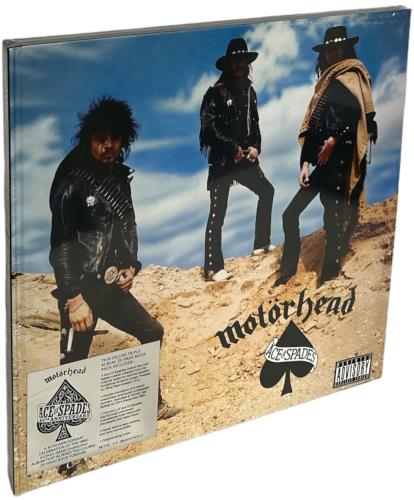 Motorhead Ace Of Spades - 40th Anniversary, Book Pack - Sealed 3-LP vinyl record set (Triple LP Album) UK MOT3LAC844474