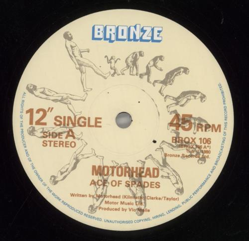 Motorhead Ace Of Spades - EX 12" vinyl single (12 inch record / Maxi-single) UK MOT12AC426070