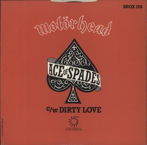 Motorhead Ace Of Spades - EX 12" vinyl single (12 inch record / Maxi-single) UK MOT12AC426070