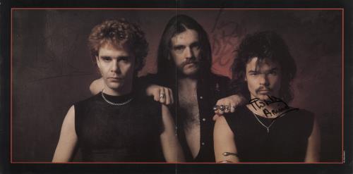 Motorhead Another Perfect Day - Autographed tour programme UK MOTTRAN873044