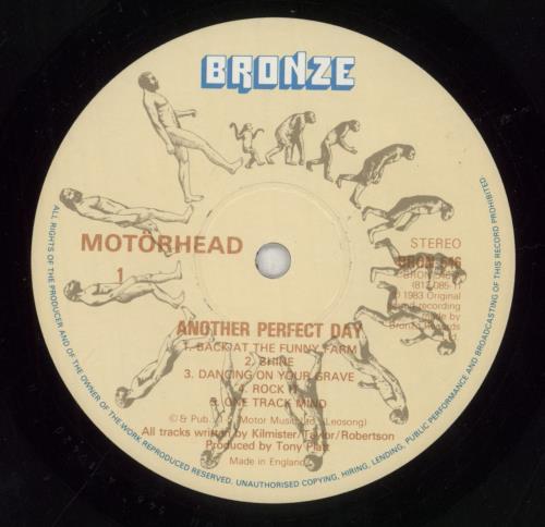 Motorhead Another Perfect Day - EX vinyl LP album (LP record) UK MOTLPAN504179