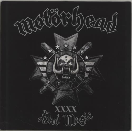 Motorhead Bad Magic - White + Patch vinyl LP album (LP record) German MOTLPBA687156