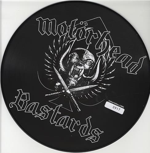 Motorhead Bastards - Numbered picture disc LP (vinyl picture disc album) German MOTPDBA392068