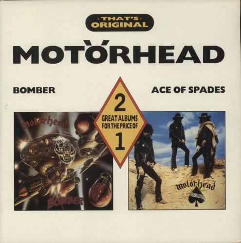 Motorhead Bomber / Ace Of Spades 2-LP vinyl record set (Double LP Album) UK MOT2LBO879419