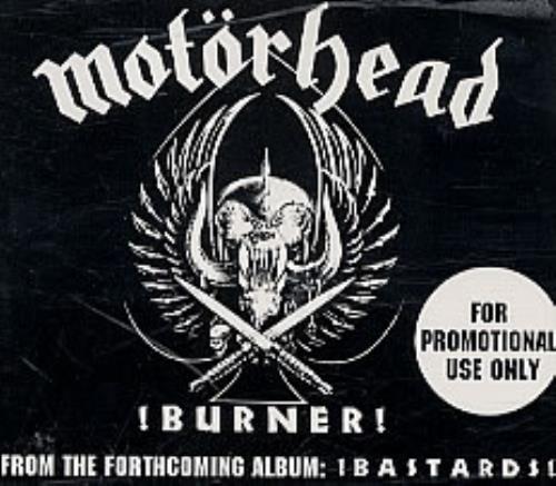 Motorhead Burner CD single (CD5 / 5") German MOTC5BU26616