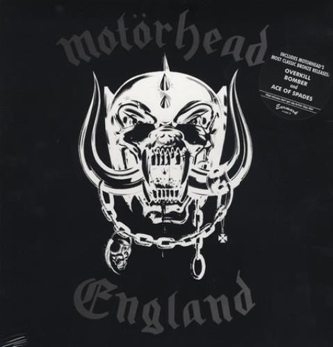 Motorhead England 3-LP vinyl record set (Triple LP Album) UK MOT3LEN385034