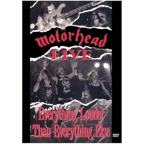 Motorhead Everything Louder Than Everything Else DVD UK MOTDDEV287141