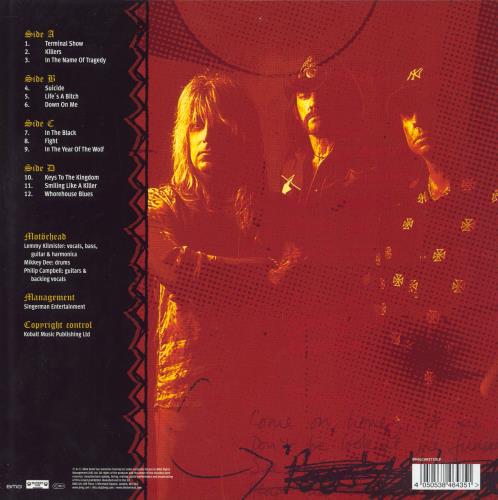 Motorhead Inferno 2-LP vinyl record set (Double LP Album) UK MOT2LIN811464