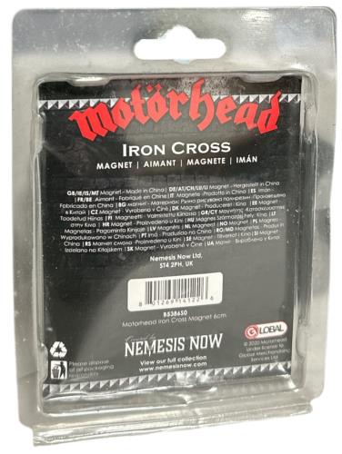 Motorhead Iron Cross Magnet Toy UK MOTTYIR885983