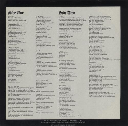 Motorhead Iron Fist - EX vinyl LP album (LP record) UK MOTLPIR504105