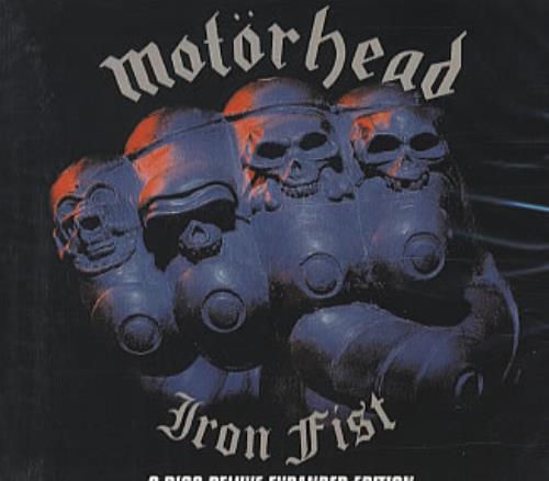Motorhead Iron Fist 2 CD album set (Double CD) UK MOT2CIR337902