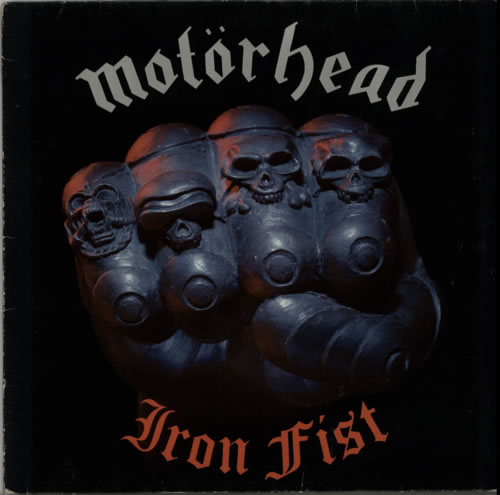 Motorhead Iron Fist vinyl LP album (LP record) German MOTLPIR619399