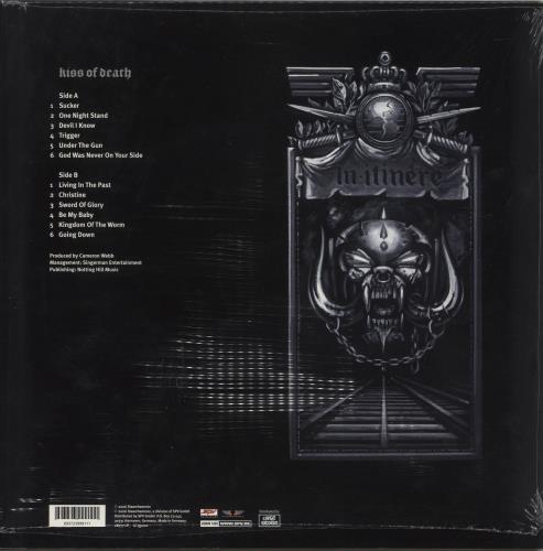 Motorhead Kiss Of Death - Sealed vinyl LP album (LP record) German MOTLPKI687053