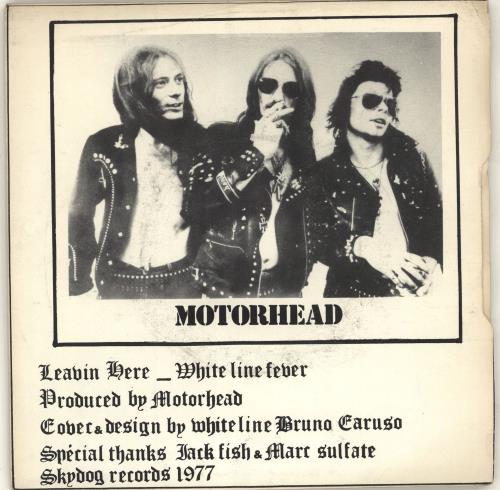 Motorhead Leavin' Here 7" vinyl single (7 inch record / 45) French MOT07LE08989