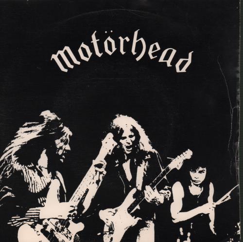 Motorhead Motorhead - Black Vinyl 7" vinyl single (7 inch record / 45) UK MOT07MO643968