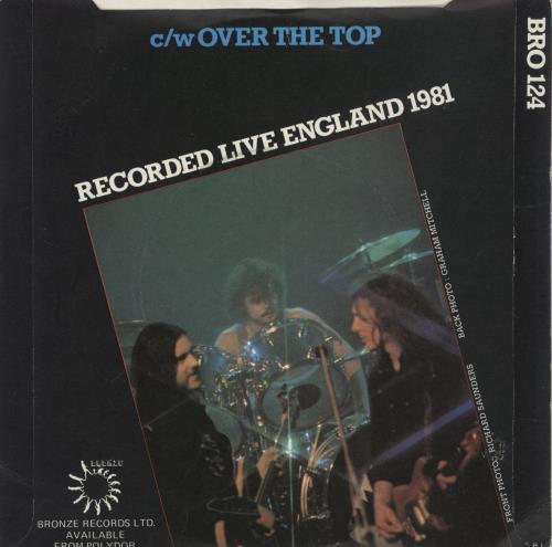 Motorhead Motorhead - Live + Sleeve 7" vinyl single (7 inch record / 45) UK MOT07MO86803