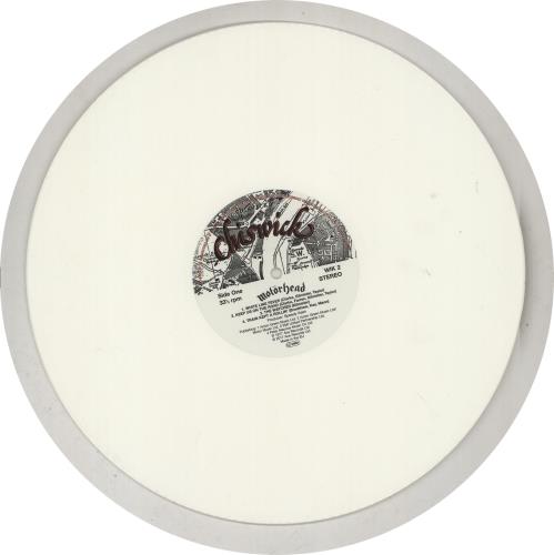 Motorhead Motorhead - White Vinyl vinyl LP album (LP record) UK MOTLPMO753663