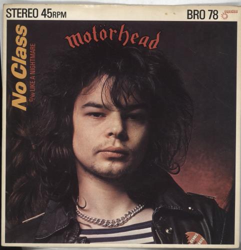 Motorhead No Class - Philthy Animal Taylor 7" vinyl single (7 inch record / 45) UK MOT07NO415036