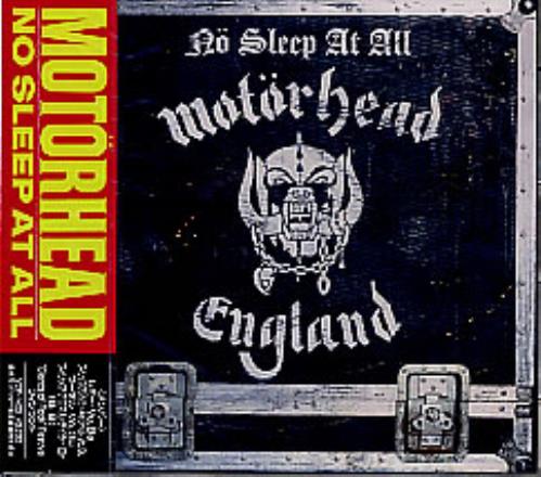 Motorhead No Sleep At All CD album (CDLP) Japanese MOTCDNO271547