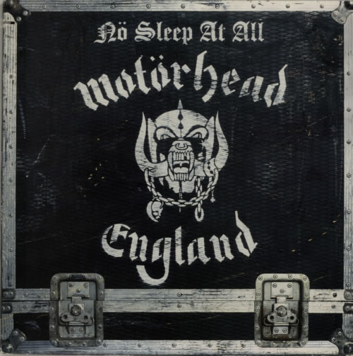 Motorhead No Sleep At All vinyl LP album (LP record) US MOTLPNO619177