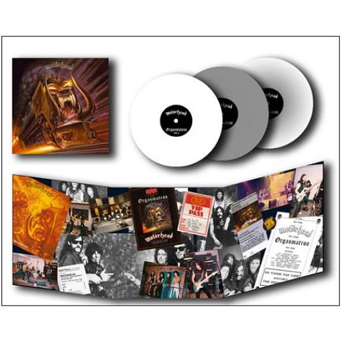 Motorhead Orgasmatron - Sealed - Coloured 3 x LP 3-LP vinyl record set (Triple LP Album) UK MOT3LOR449087