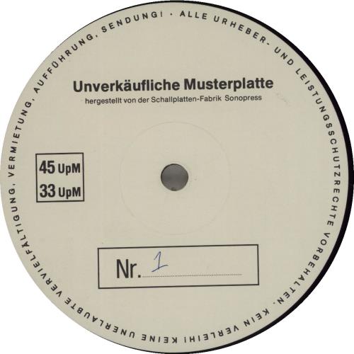 Motorhead Orgasmatron - Test Pressing vinyl LP album (LP record) German MOTLPOR687077
